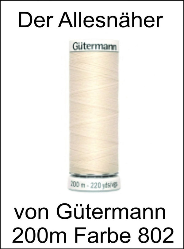 Gütermann Allesnäher 200m Farbe 802