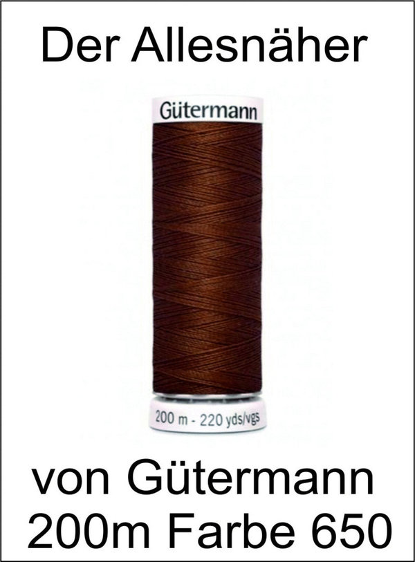 Gütermann Allesnäher 200m Farbe 650