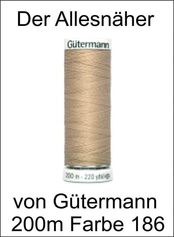 Gütermann Allesnäher 200m Farbe 186