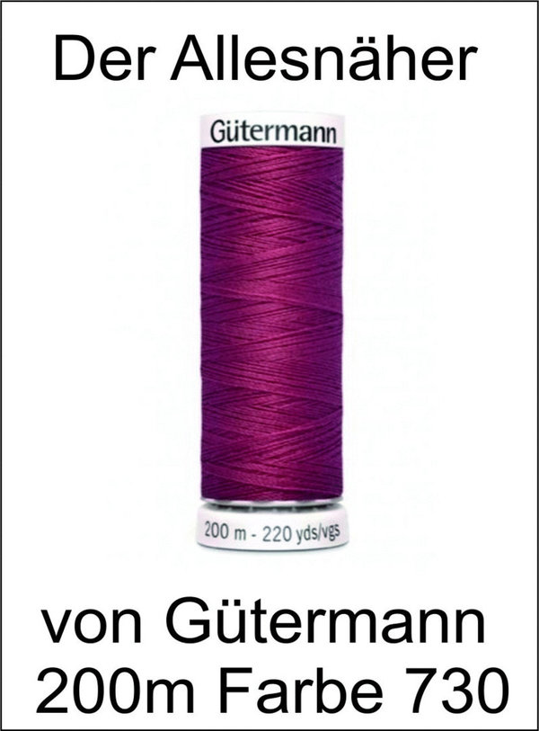 Gütermann Allesnäher 200m Farbe 730