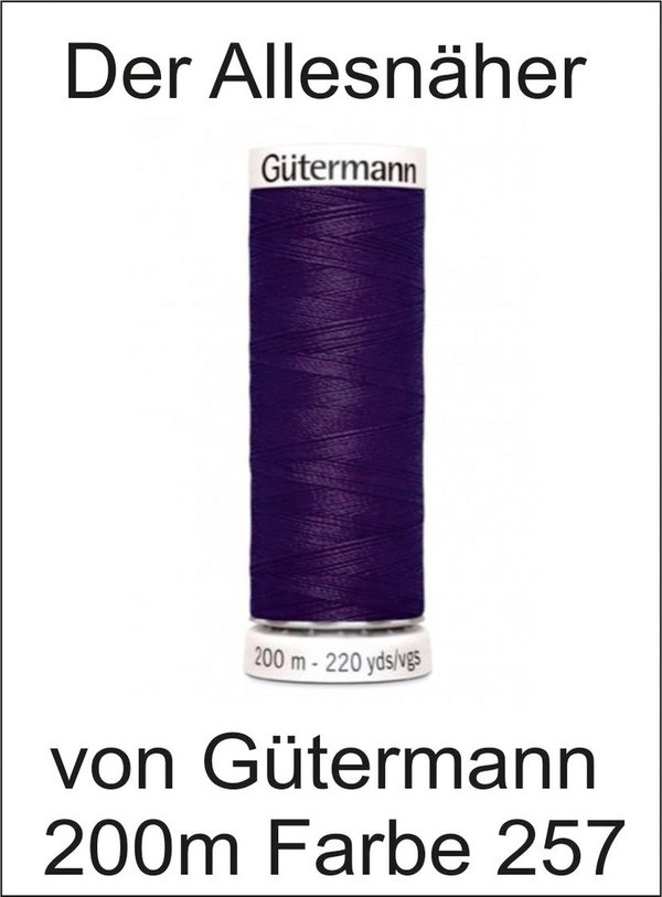 Gütermann Allesnäher 200m Farbe 257