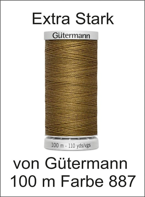 Gütermann-Garn Extra Stark 100 Meter Farbe 887