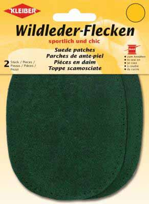 Wildleder-Flecken - Farbe grün